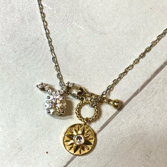 $89 Swarovski Zodiac II Taurus Necklace 5556905 - Picture 3 of 10